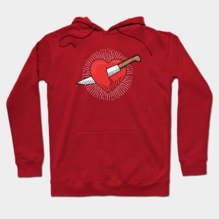 Wounded heart Hoodie